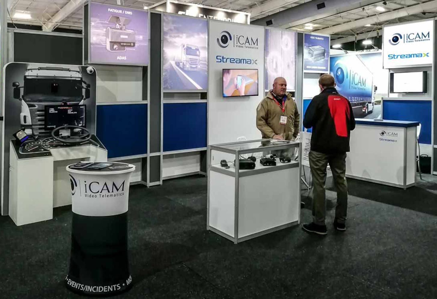 iCam & Streamax Stand Build and Design 2022